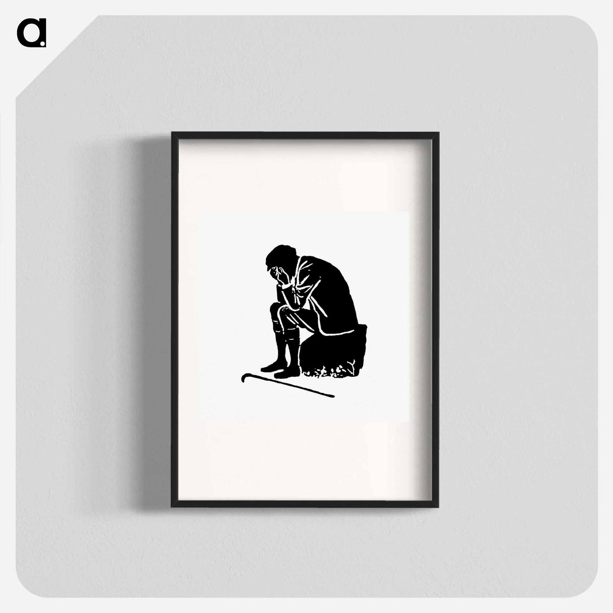 アートポスター-Crying Man Silhouette from Michael's Crag
- 大英図書館 Poster.