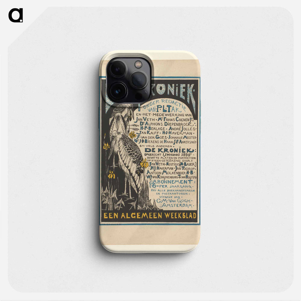 The kroniek - Theo van Hoytema Phone Case.