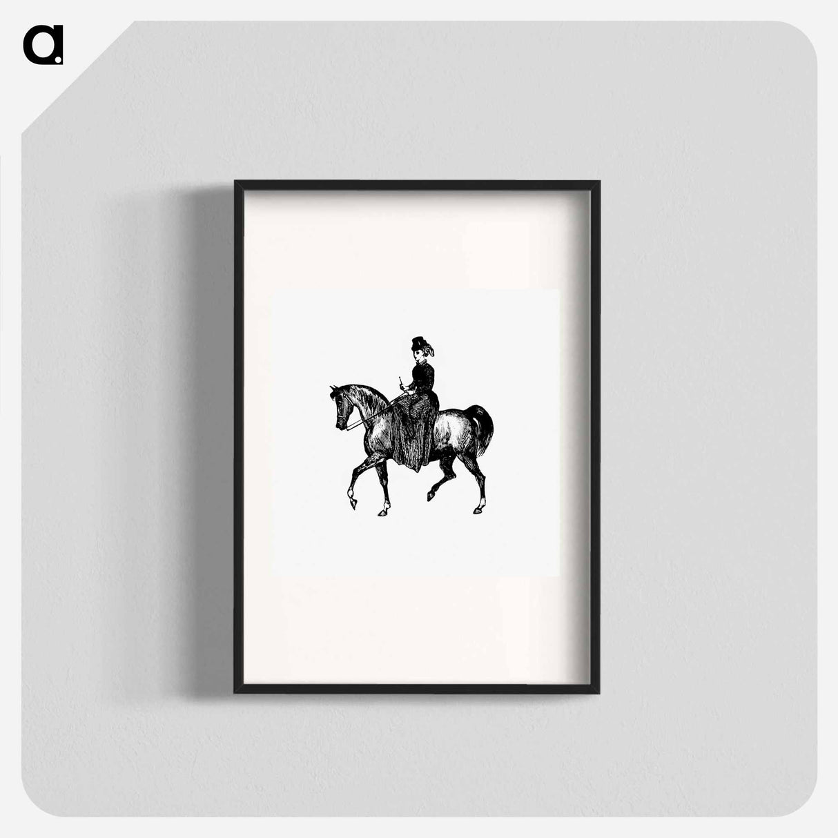 アートポスター-Lady on Horseback: A London Guide
- 大英図書館 Poster.