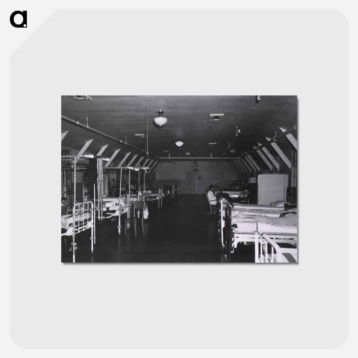 アートポストカード-Orthopedic Ward, McChord Air Force Base
- 国立医学図書館 Postcard.