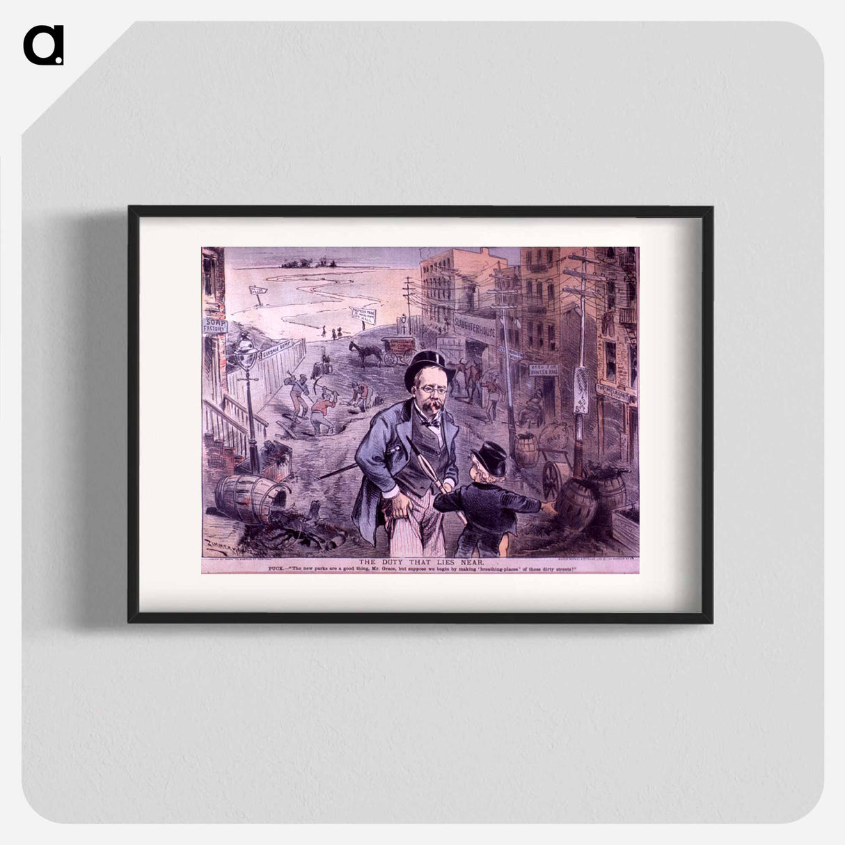 アートポスター-Duty That Lies Near
- 国立医学図書館 Poster.