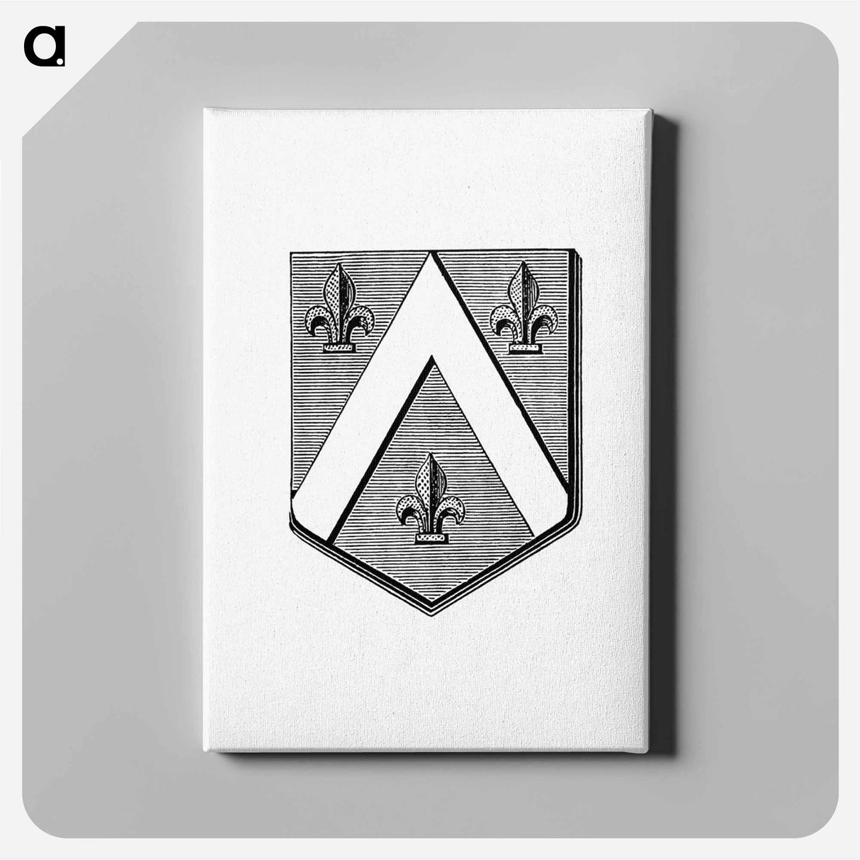 アートパネル-Heraldic Shield Design
- 大英図書館 Canvas.