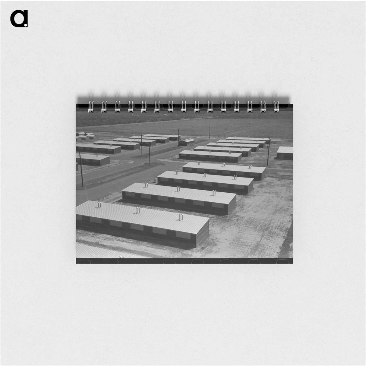 アートメモ帳-Row Shelters at the Migratory Camp
- ラッセル リー Memo.