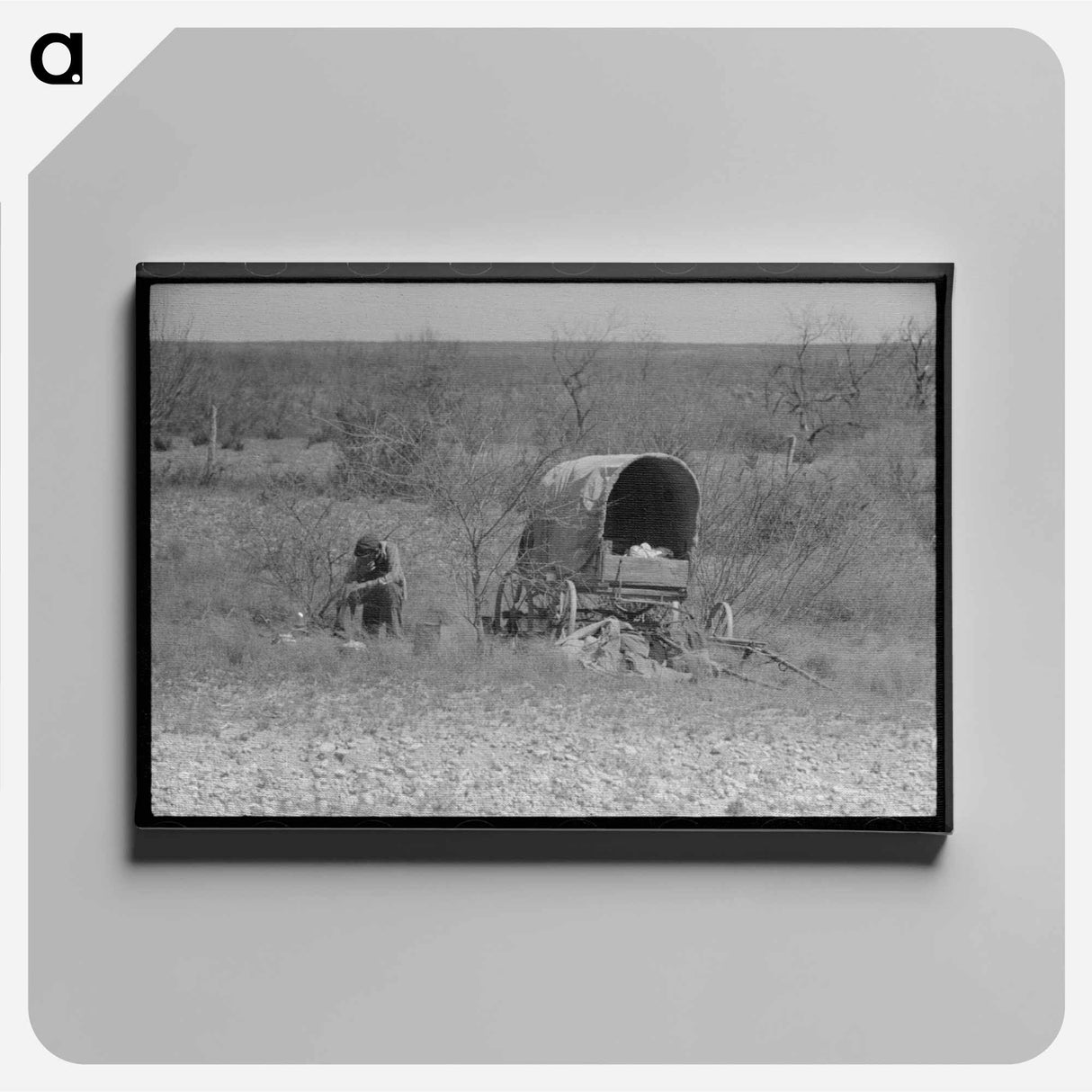 アートパネル-Man in Mesquite
- ラッセル リー Canvas.