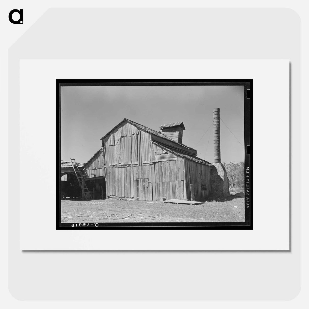 アートポスター-Blanchard Syrup Mill
- ラッセル リー Poster.