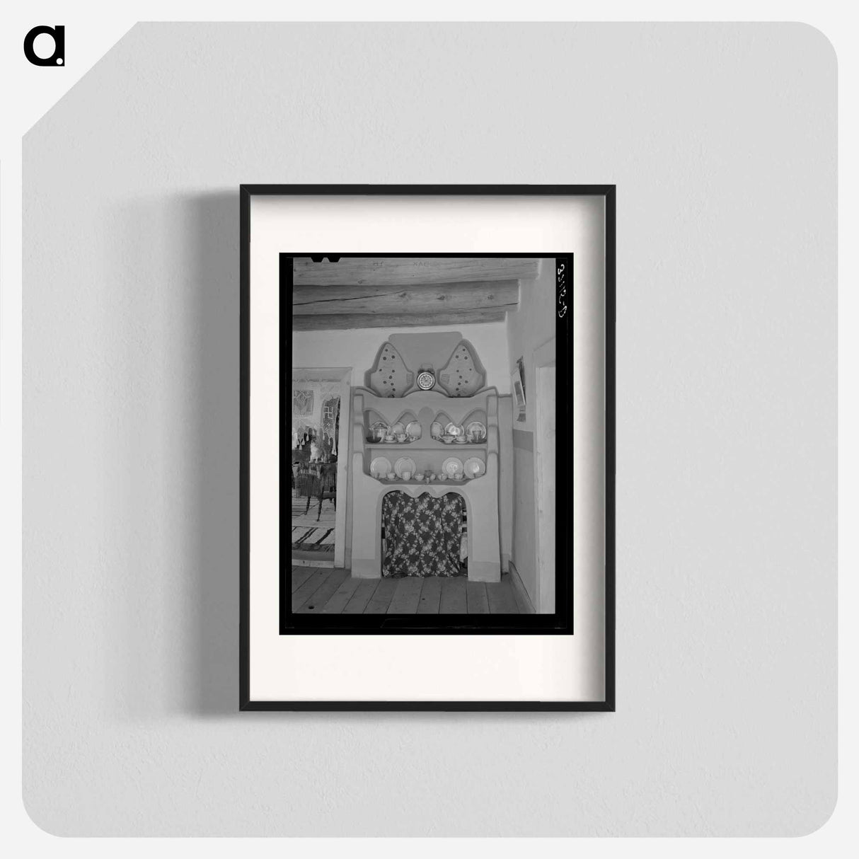 アートポスター-Adobe Cupboard, Chamisal
- ラッセル リー Poster.