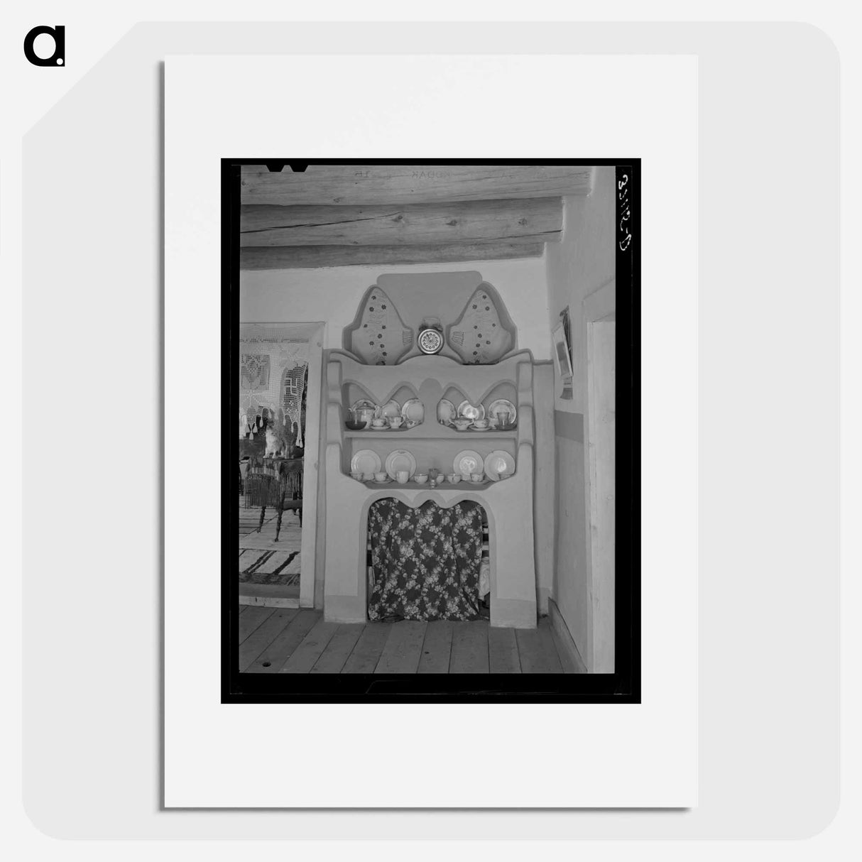 アートポスター-Adobe Cupboard, Chamisal
- ラッセル リー Poster.