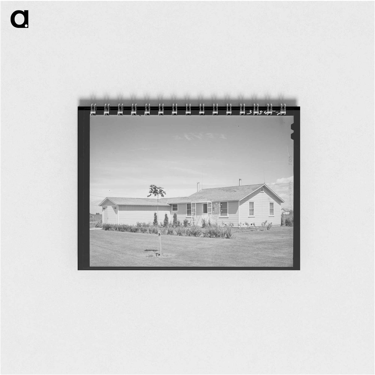 アートメモ帳-Manager's House, FSA Labor Camp
- ラッセル リー Memo.