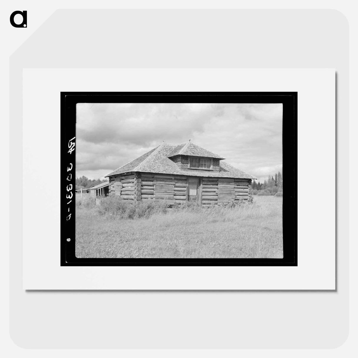 アートポスター-Abandoned Log Cabin
- ラッセル リー Poster.