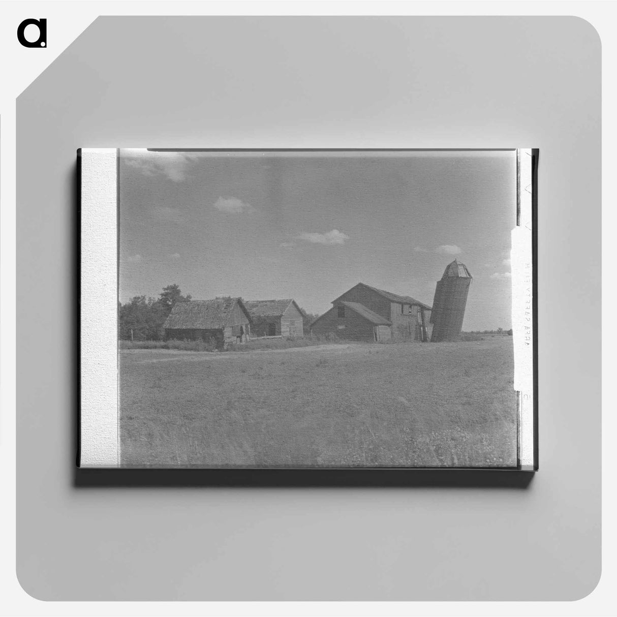 アートパネル-Abandoned Farm Buildings
- ラッセル リー Canvas.