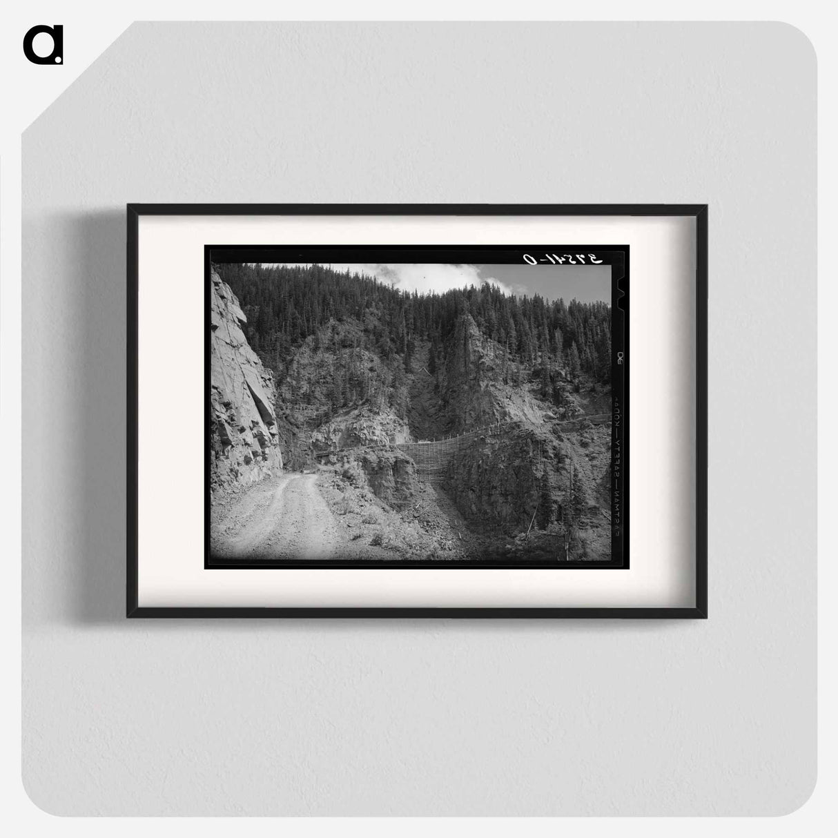 アートポスター-Built-up Roads Across Gulleys
- ラッセル リー Poster.