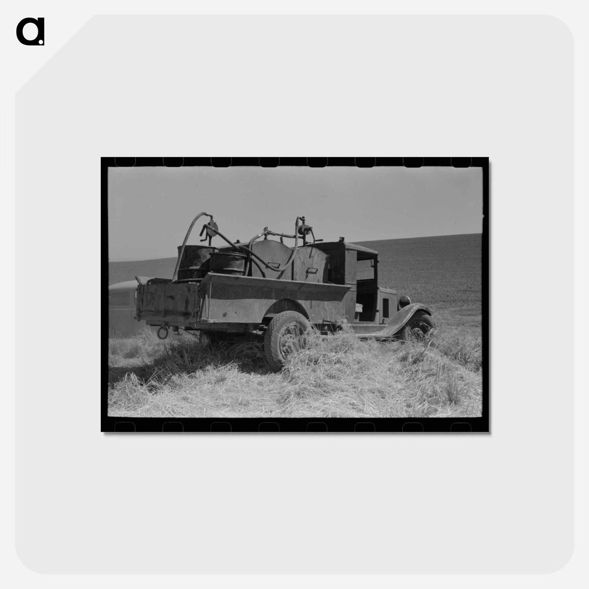 アートポストカード-Fueling the Harvest
- ラッセル リー Postcard.