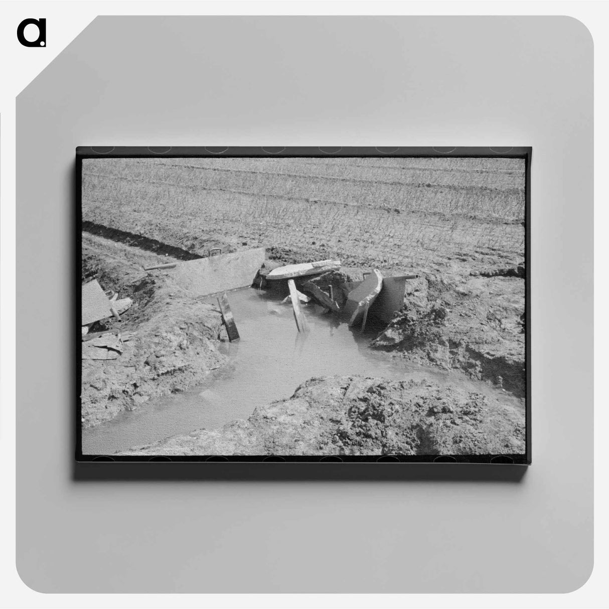 アートパネル-Onion Field Irrigation
- ラッセル リー Canvas.