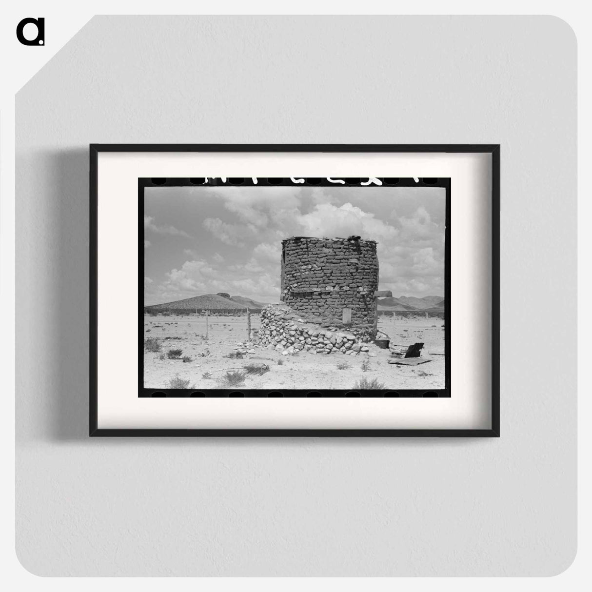 アートポスター-Abandoned Edifice, U.S. 85
- ラッセル リー Poster.