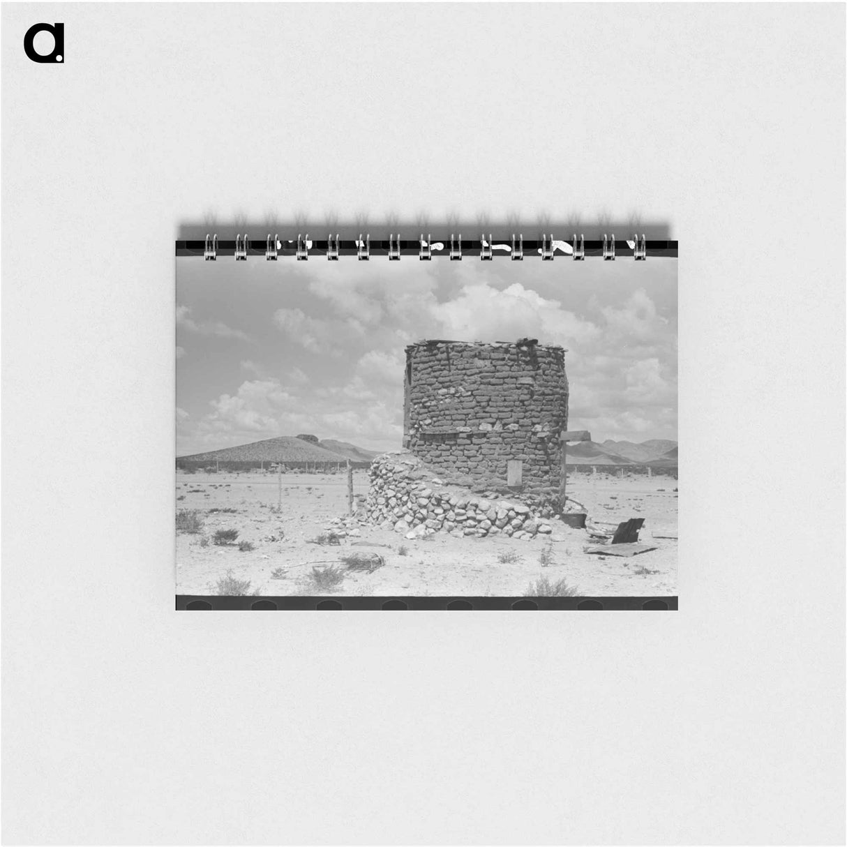 アートメモ帳-Abandoned Edifice, U.S. 85
- ラッセル リー Memo.