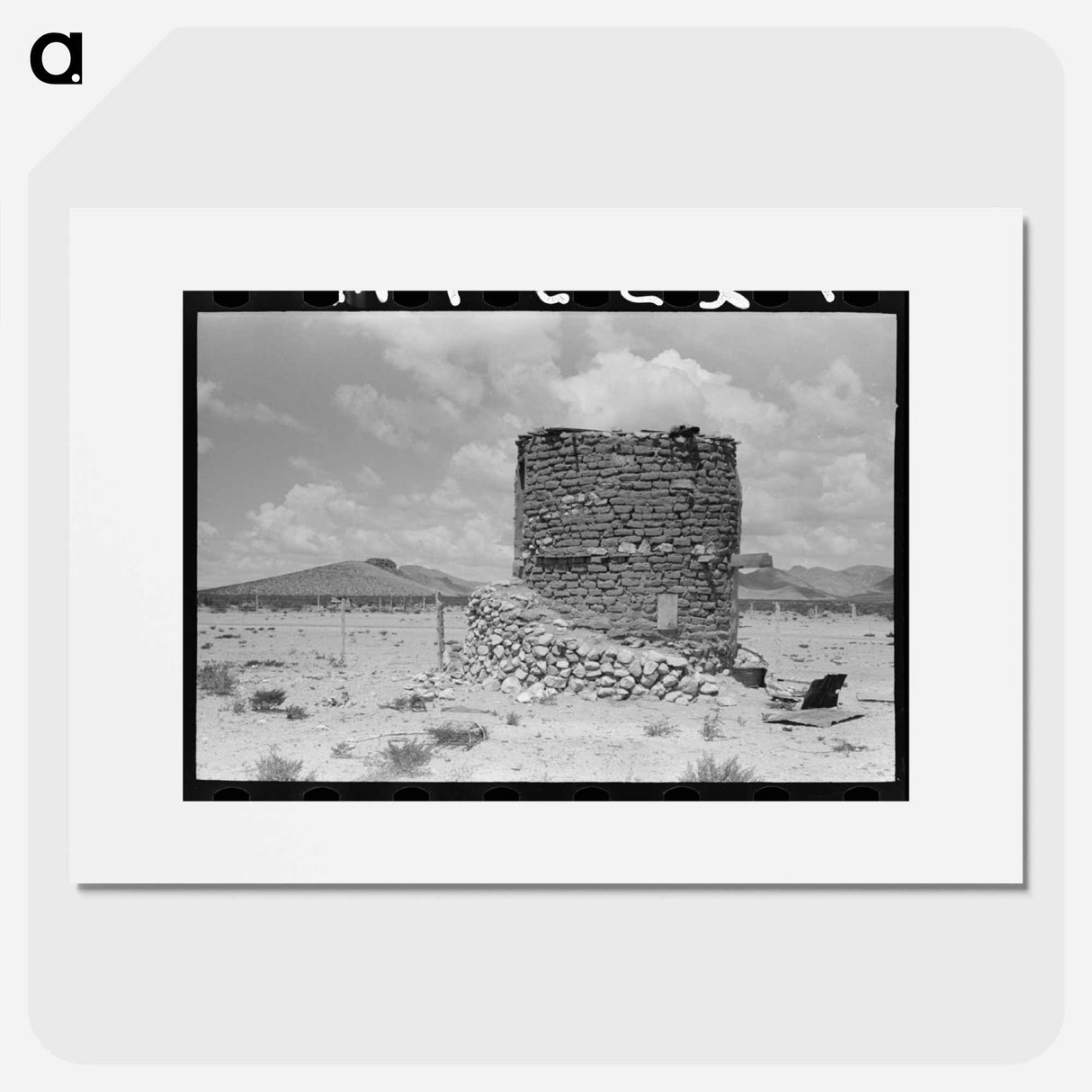 アートポスター-Abandoned Edifice, U.S. 85
- ラッセル リー Poster.