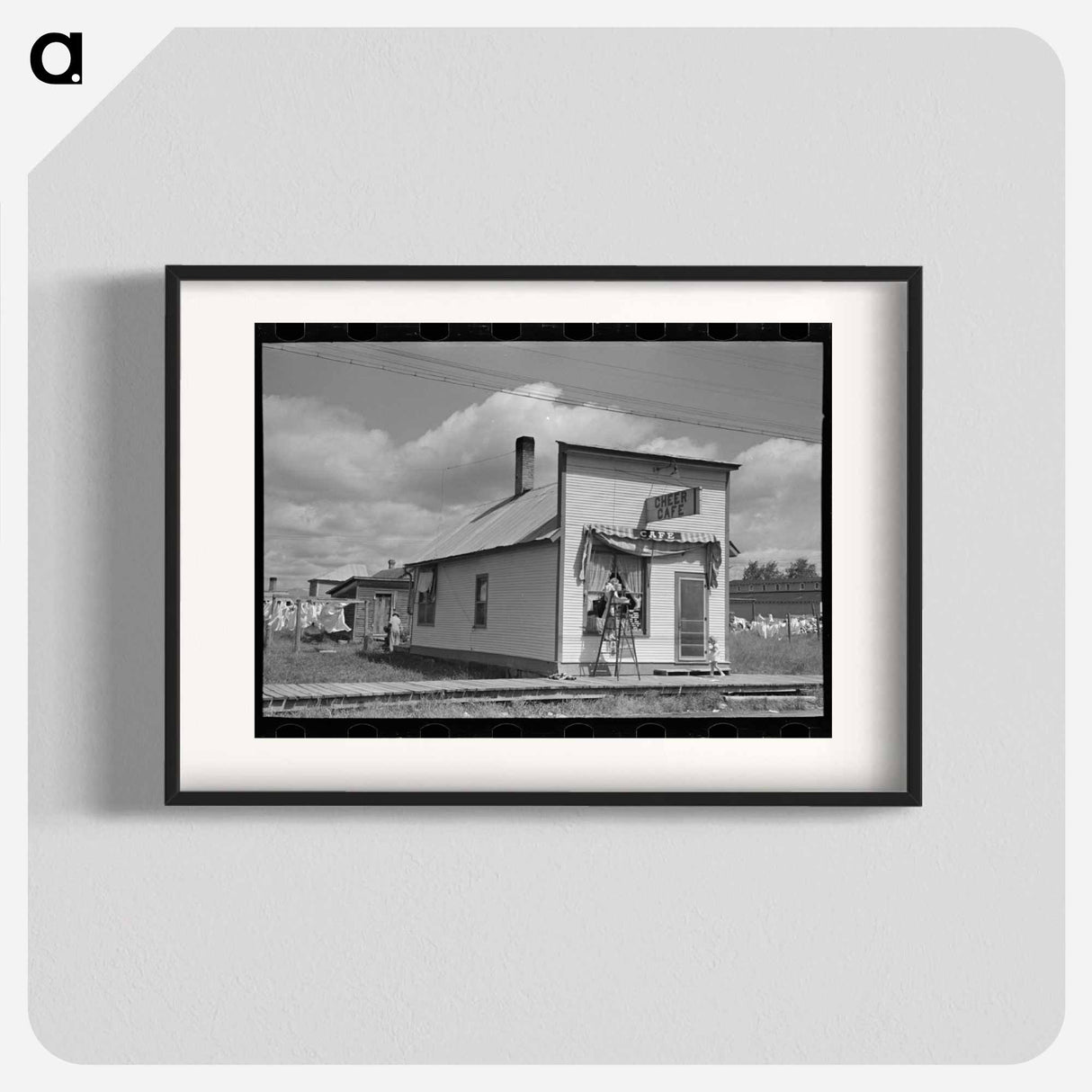 アートポスター-Cheer Cafe, Cook, Minnesota
- ラッセル リー Poster.