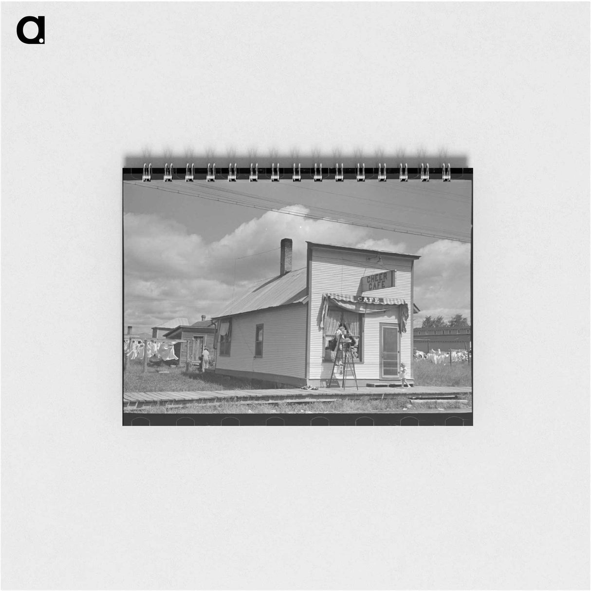 アートメモ帳-Cheer Cafe, Cook, Minnesota
- ラッセル リー Memo.