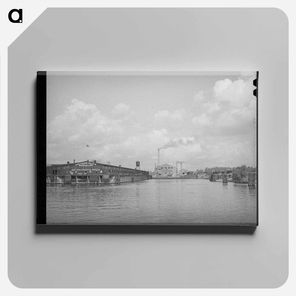 アートパネル-Pier and Cement Plant, Port of Houston
- ラッセル リー Canvas.