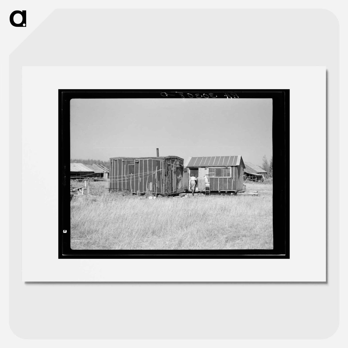 アートポスター-Abandoned Lumber Camp, Gemmel, Minnesota
- ラッセル リー Poster.