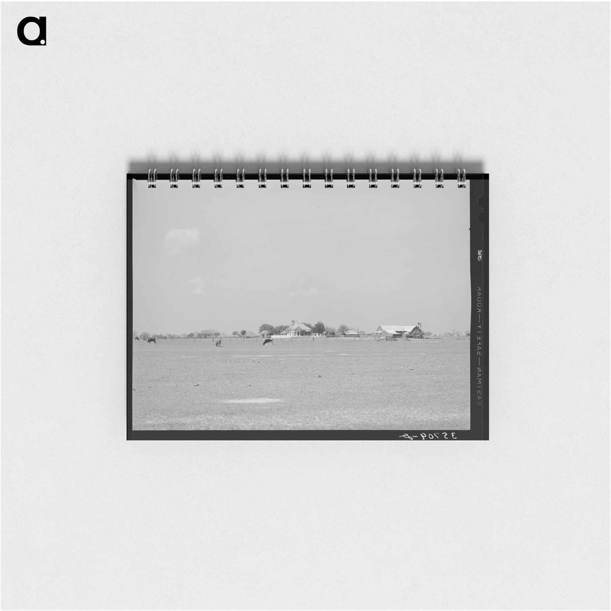 アートメモ帳-Farmstead in Refugio County
- ラッセル リー Memo.