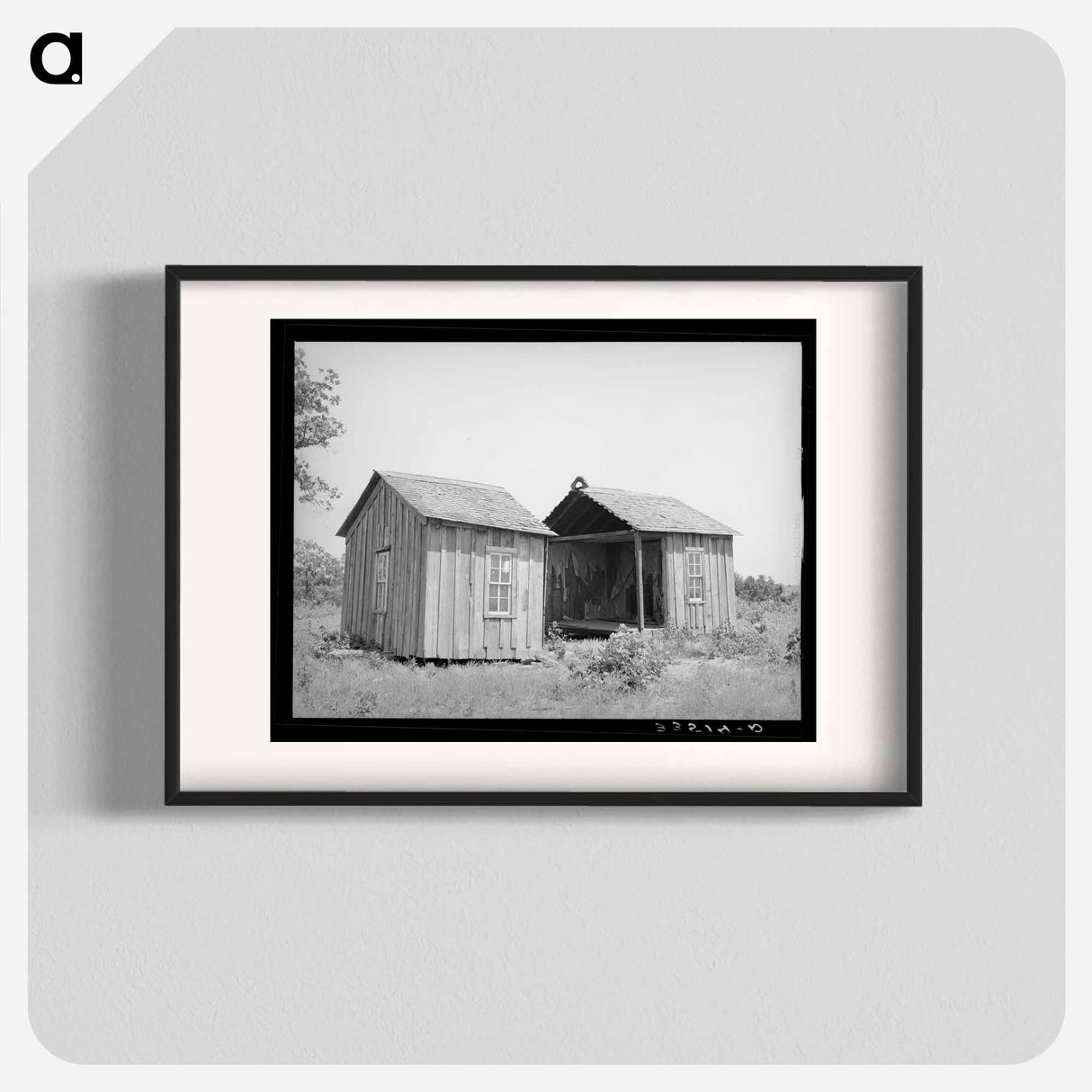 アートポスター-Abandoned Farmhouse, McIntosh County
- ラッセル リー Poster.