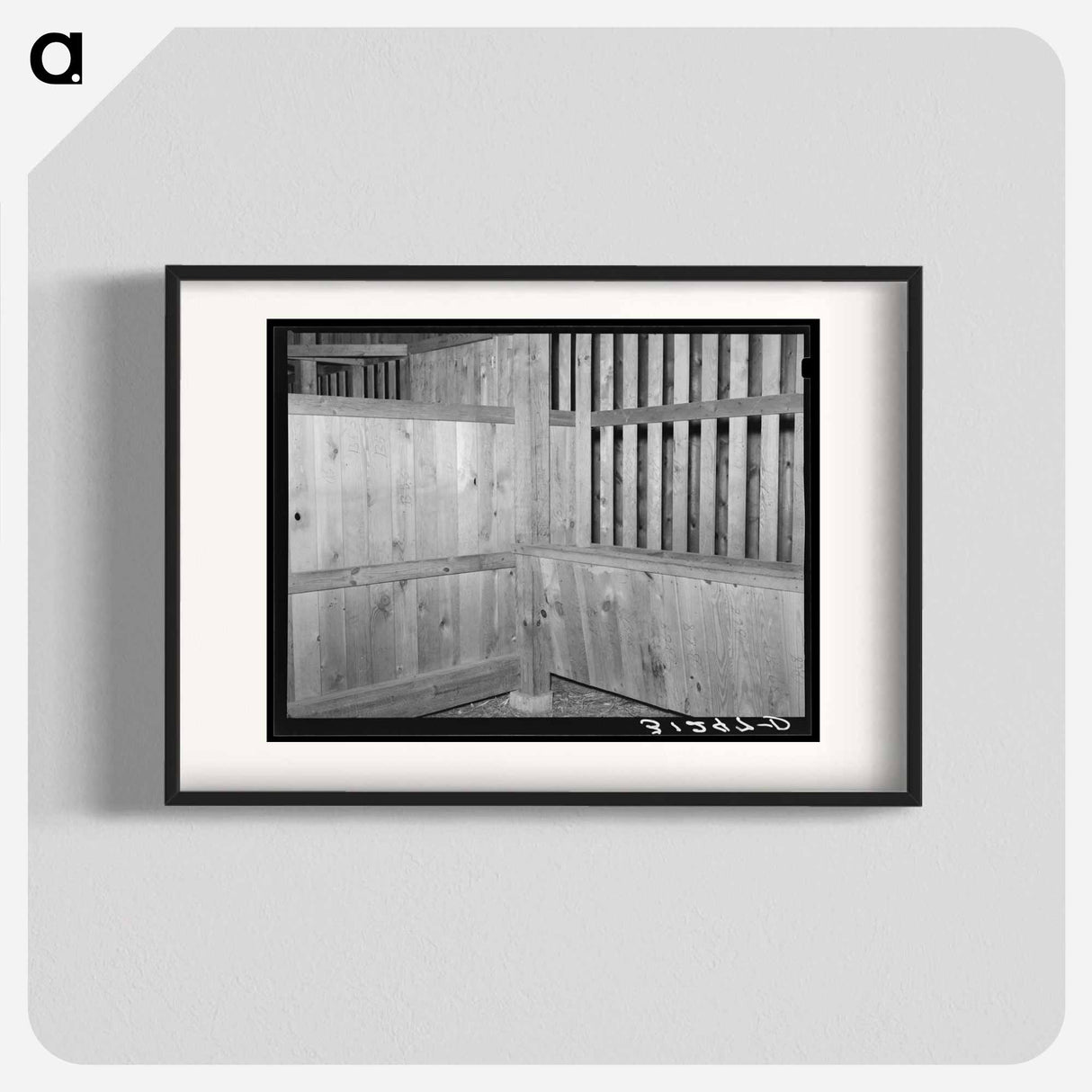 アートポスター-Barn Stall Interior
- ラッセル リー Poster.