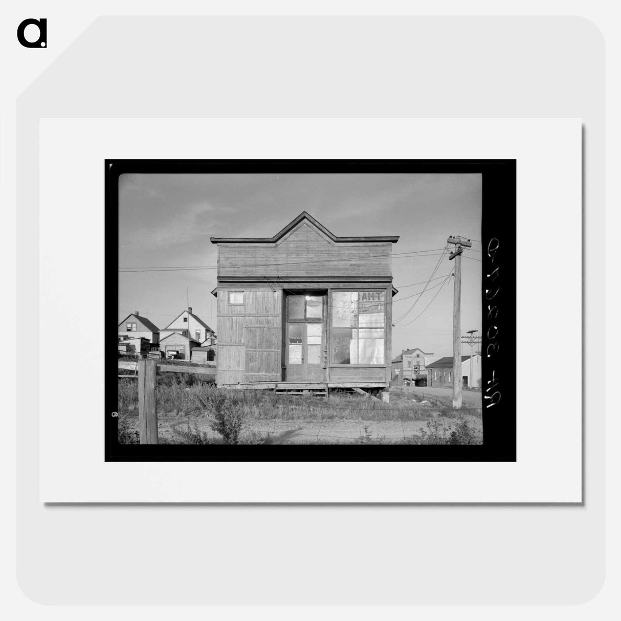 アートポスター-Abandoned Saloon, Winton
- ラッセル リー Poster.