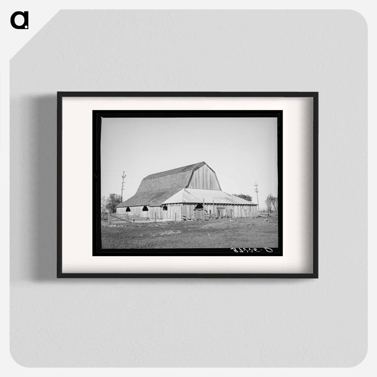 アートポスター-Barn of Carl Rubel
- ラッセル リー Poster.