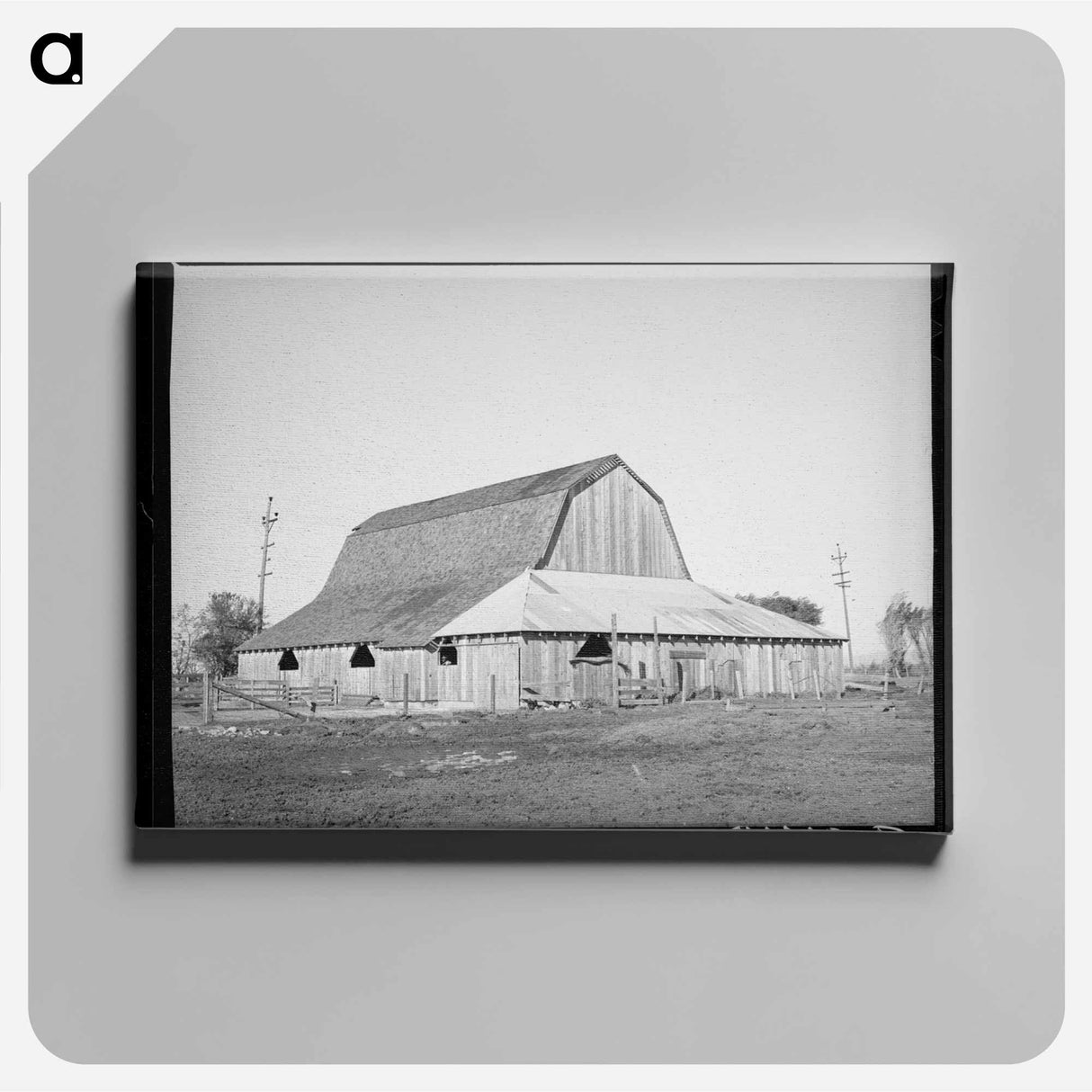 アートパネル-Barn of Carl Rubel
- ラッセル リー Canvas.