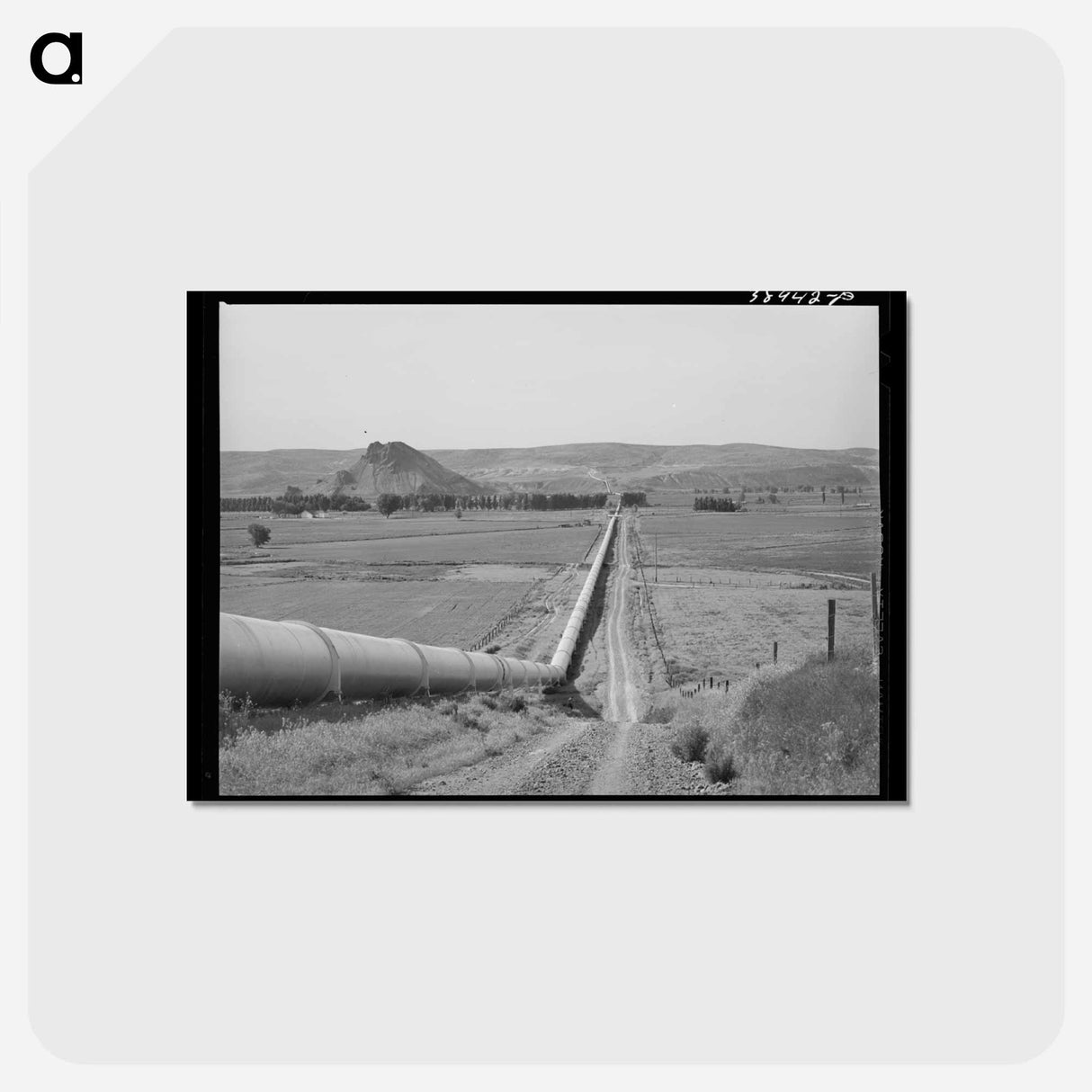 アートポストカード-Owyhee River Conduit
- ラッセル リー Postcard.
