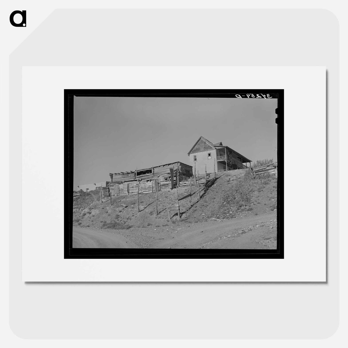 アートポスター-Barn and House, Questa
- ラッセル リー Poster.