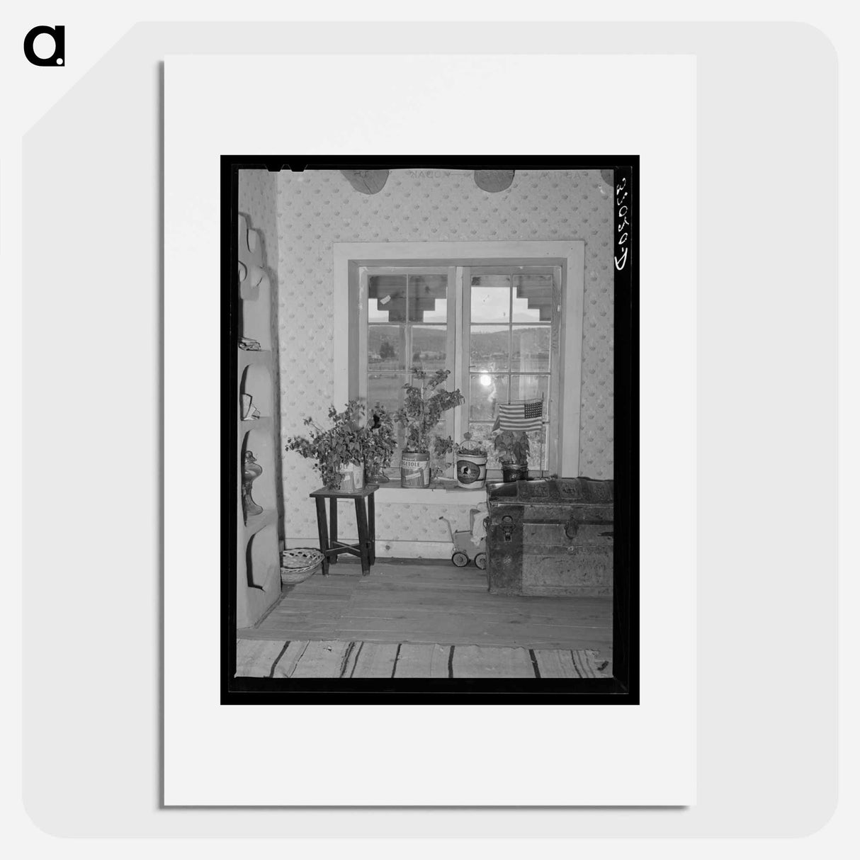 アートポスター-Chamisal Bedroom
- ラッセル リー Poster.