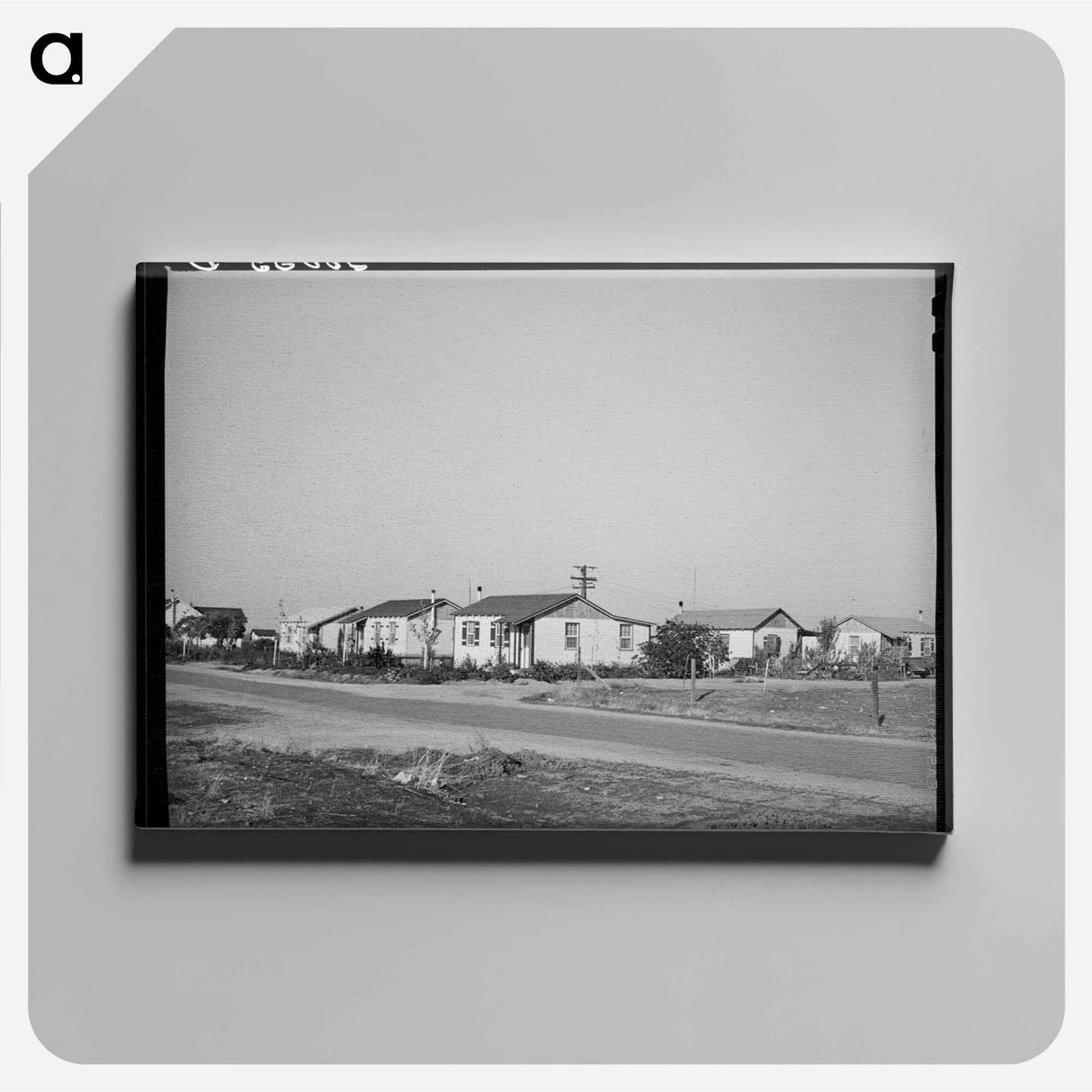 アートパネル-Earlimart Houses
- ラッセル リー Canvas.