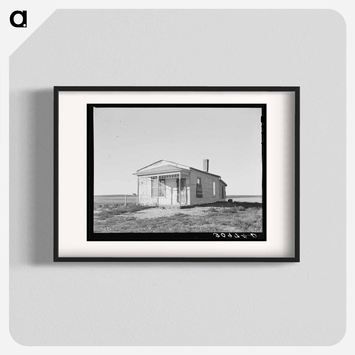 アートポスター-Abandoned House Near Ambrose
- ラッセル リー Poster.