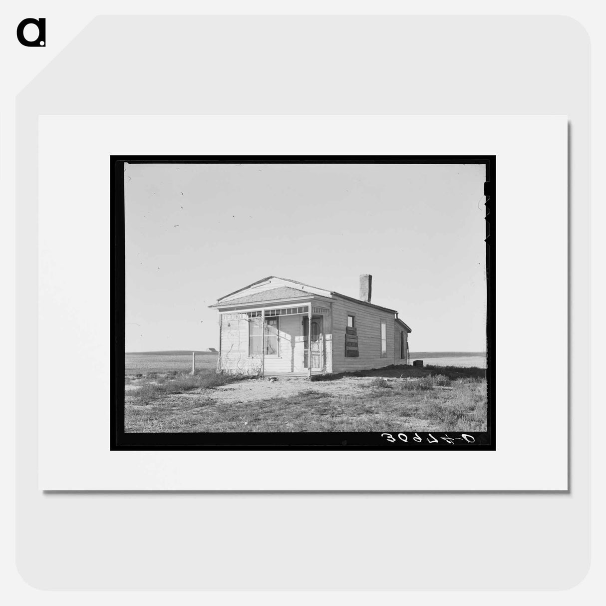 アートポスター-Abandoned House Near Ambrose
- ラッセル リー Poster.