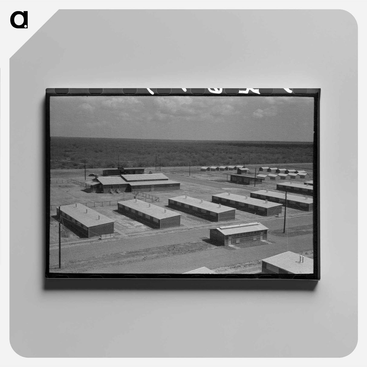 アートパネル-Migratory Labor Camp
- ラッセル リー Canvas.
