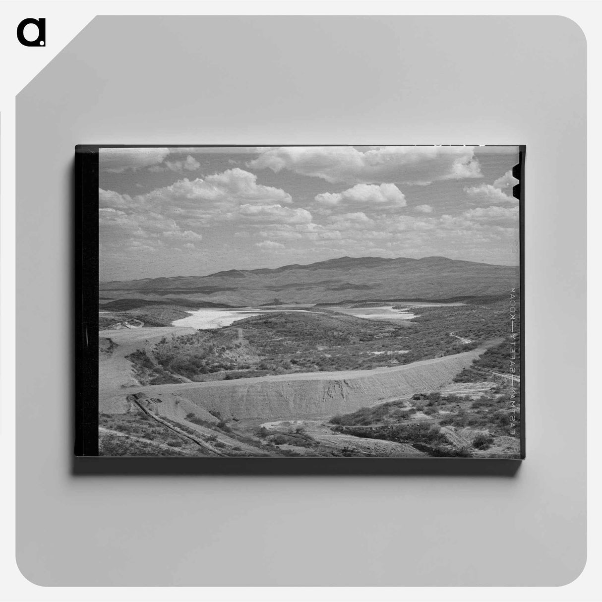アートパネル-Copper Tailings, Morenci
- ラッセル リー Canvas.