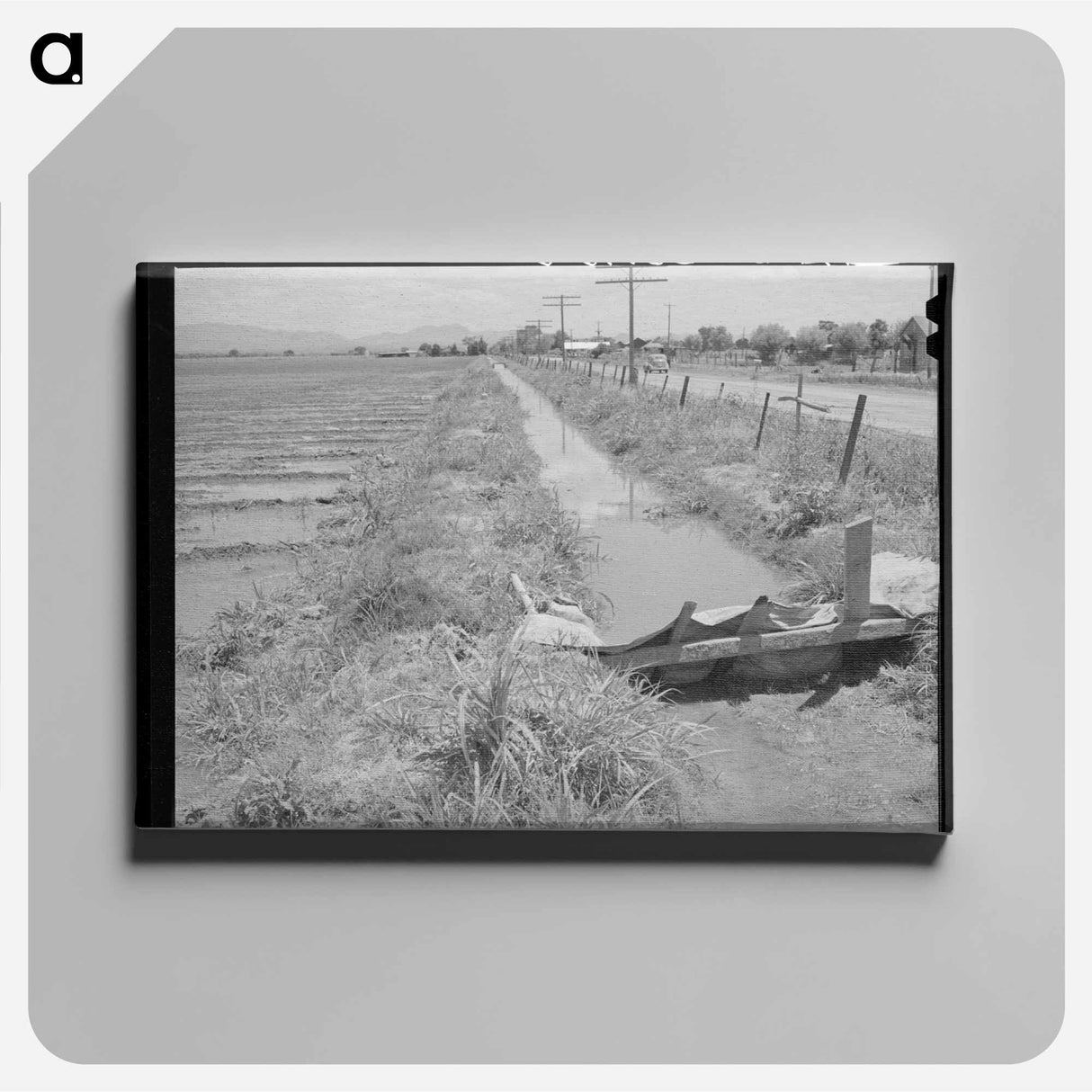 アートパネル-Irrigation Ditch, Solomonsville
- ラッセル リー Canvas.