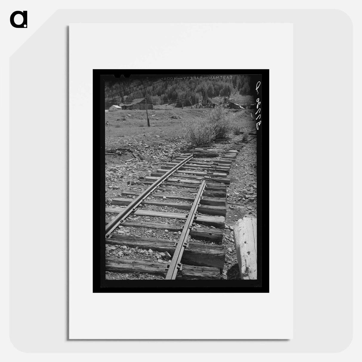 アートポスター-Abandoned Railroad to Abandoned Mine
- ラッセル リー Poster.