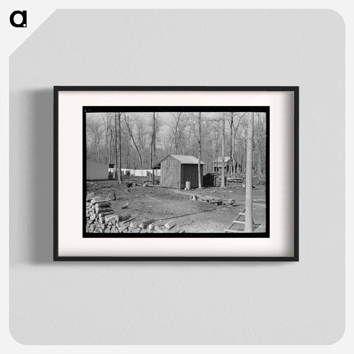 アートポスター-Backyard of Farmstead, Chicot Farms
- ラッセル リー Poster.