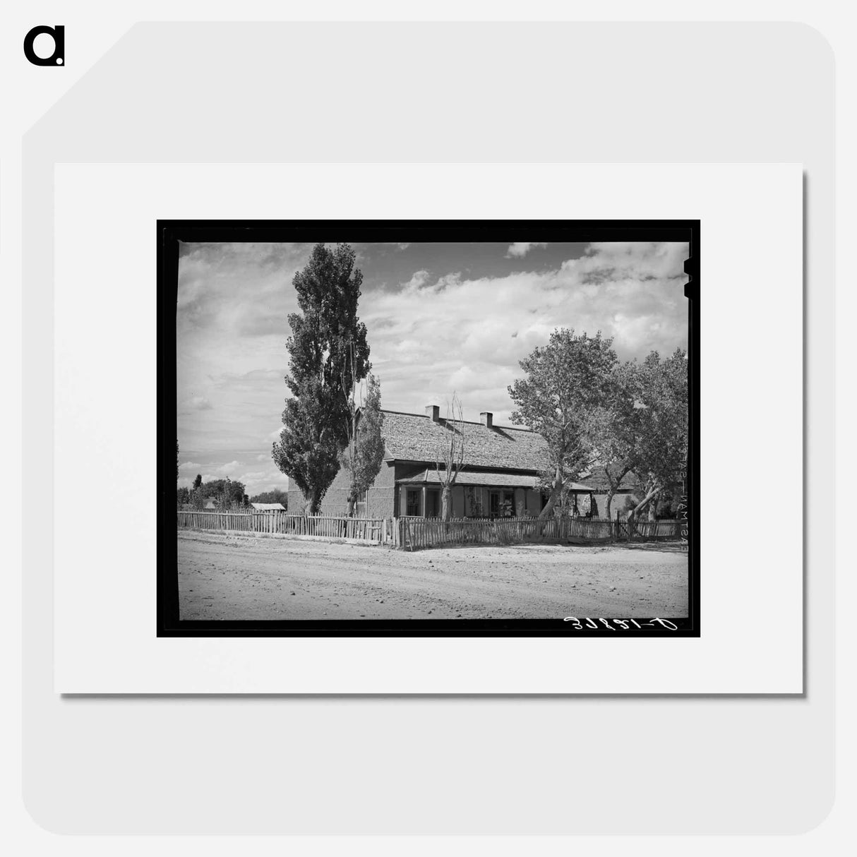 アートポスター-Adobe House, Concho, Arizona
- ラッセル リー Poster.