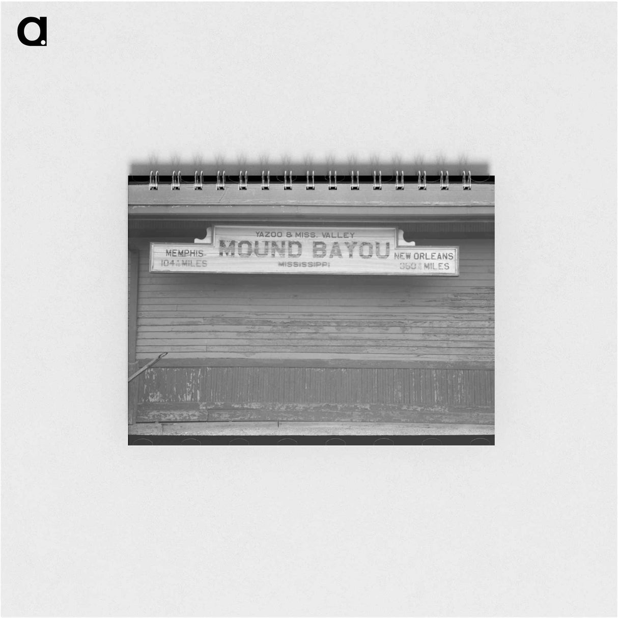 アートメモ帳-Railroad Station, Mound Bayou
- ラッセル リー Memo.