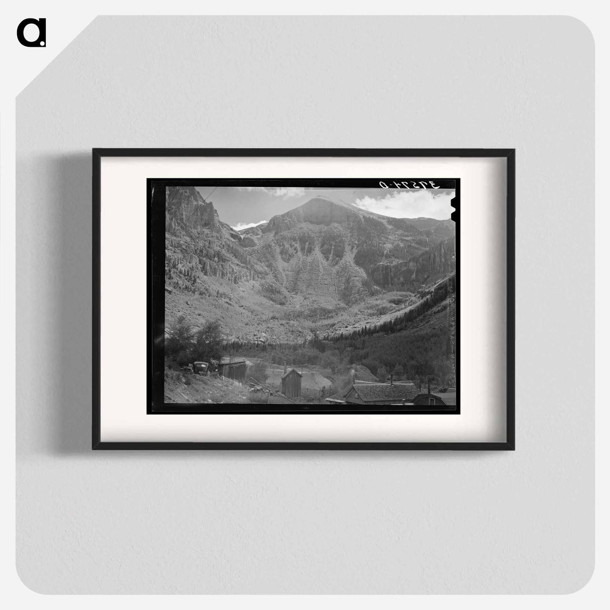 アートポスター-Bridal Veil Falls and Mine, Telluride
- ラッセル リー Poster.