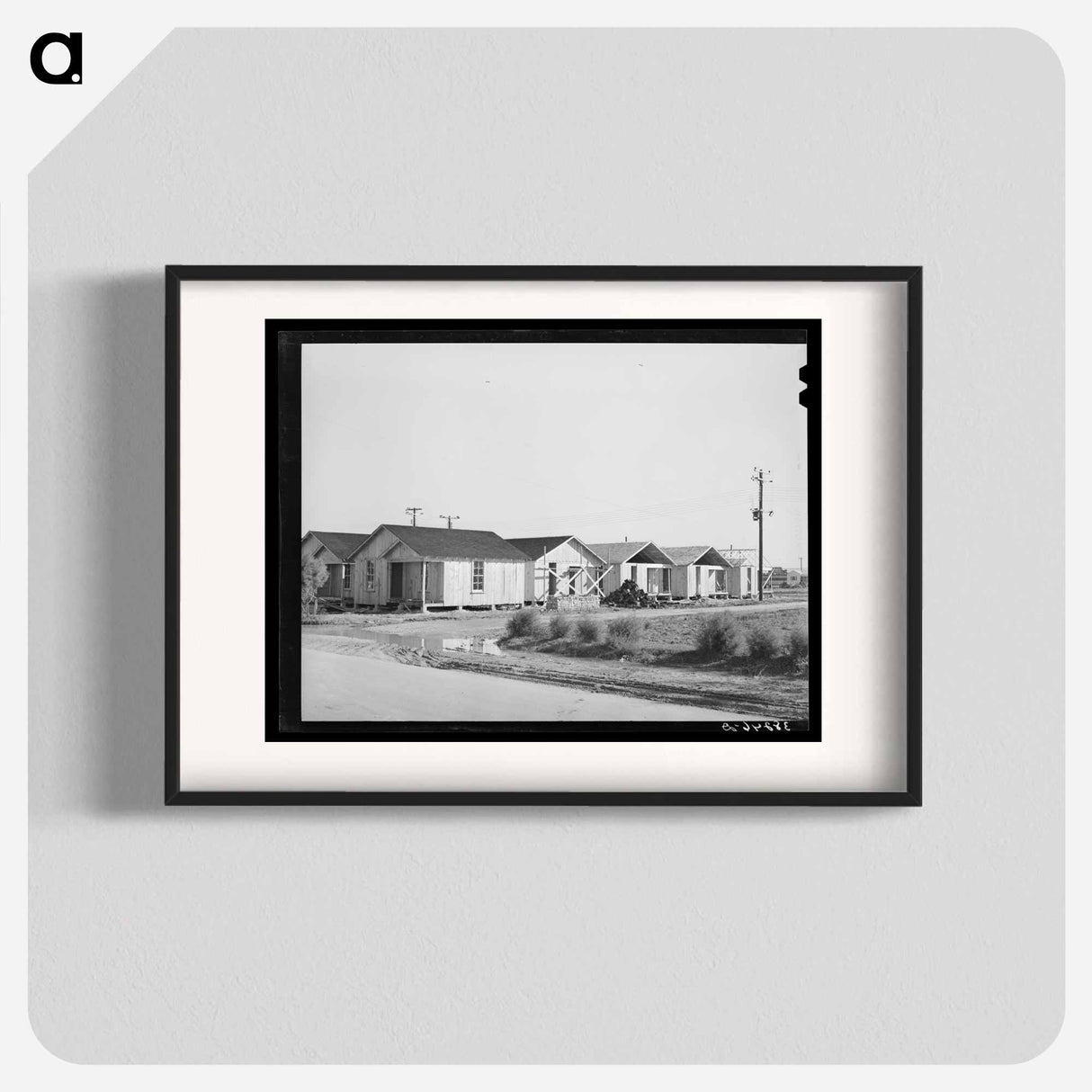 アートポスター-Cheap Houses Under Construction
- ラッセル リー Poster.