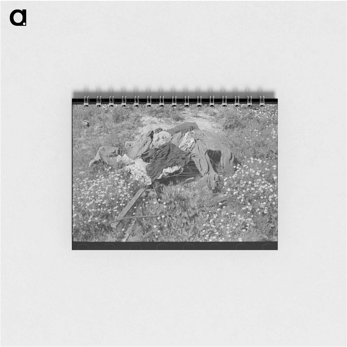 アートメモ帳-Oklahoma Laundry
- ラッセル リー Memo.