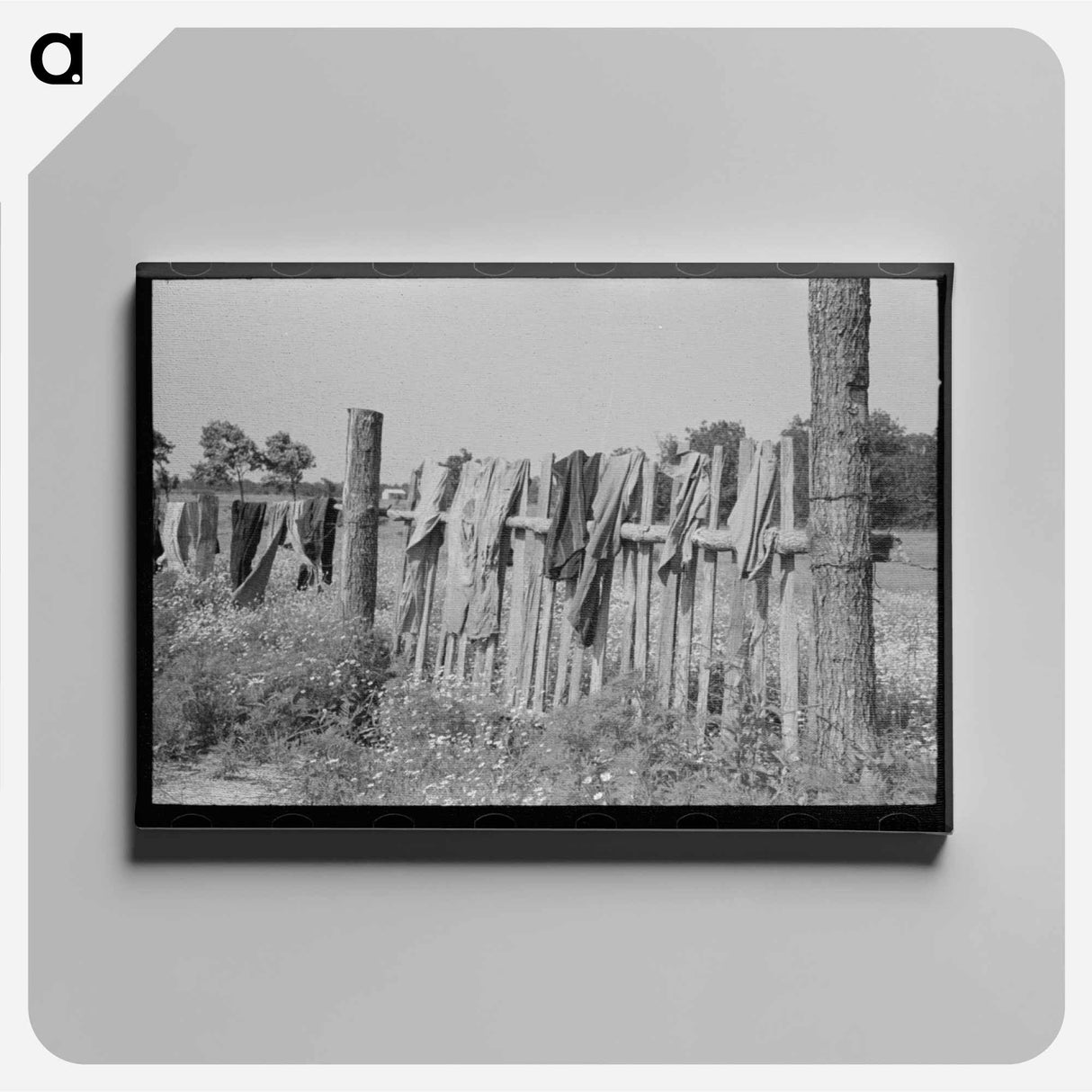 アートパネル-Oklahoma Laundry
- ラッセル リー Canvas.