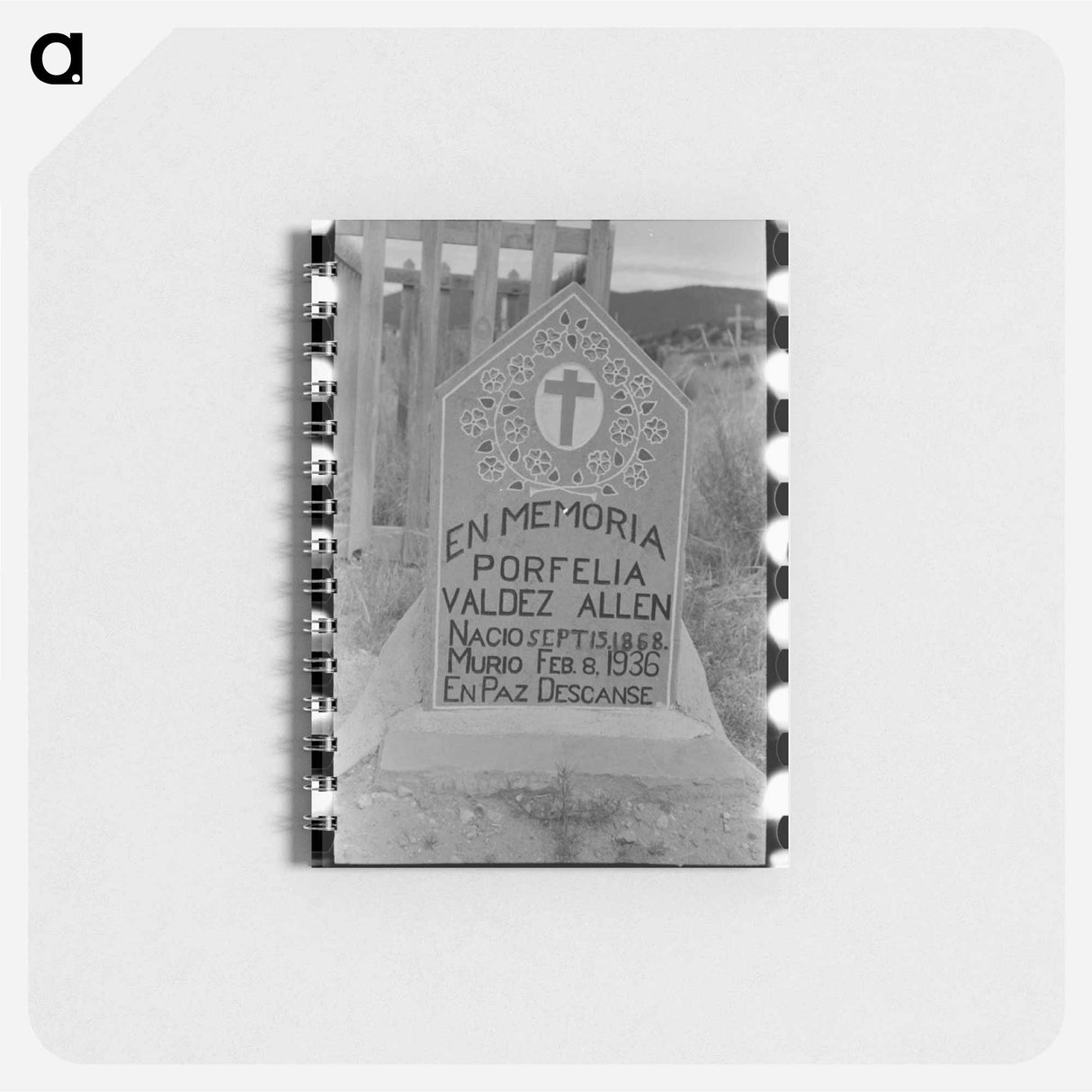 アートメモ帳-Grave in Spanish-American Cemetery
- ラッセル リー Memo.