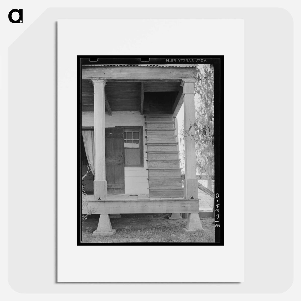 アートポスター-Acadian House with Stairway
- ラッセル リー Poster.