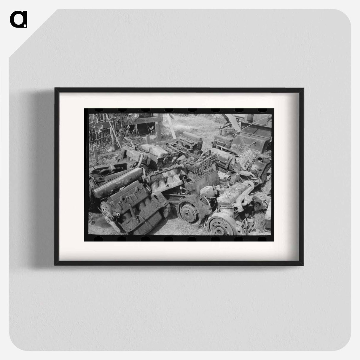 アートポスター-Abbeville Junkyard
- ラッセル リー Poster.